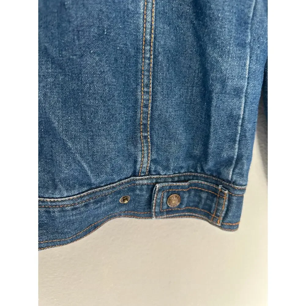 Vintage London Fog Jean Jacket Turbo size Large / 20